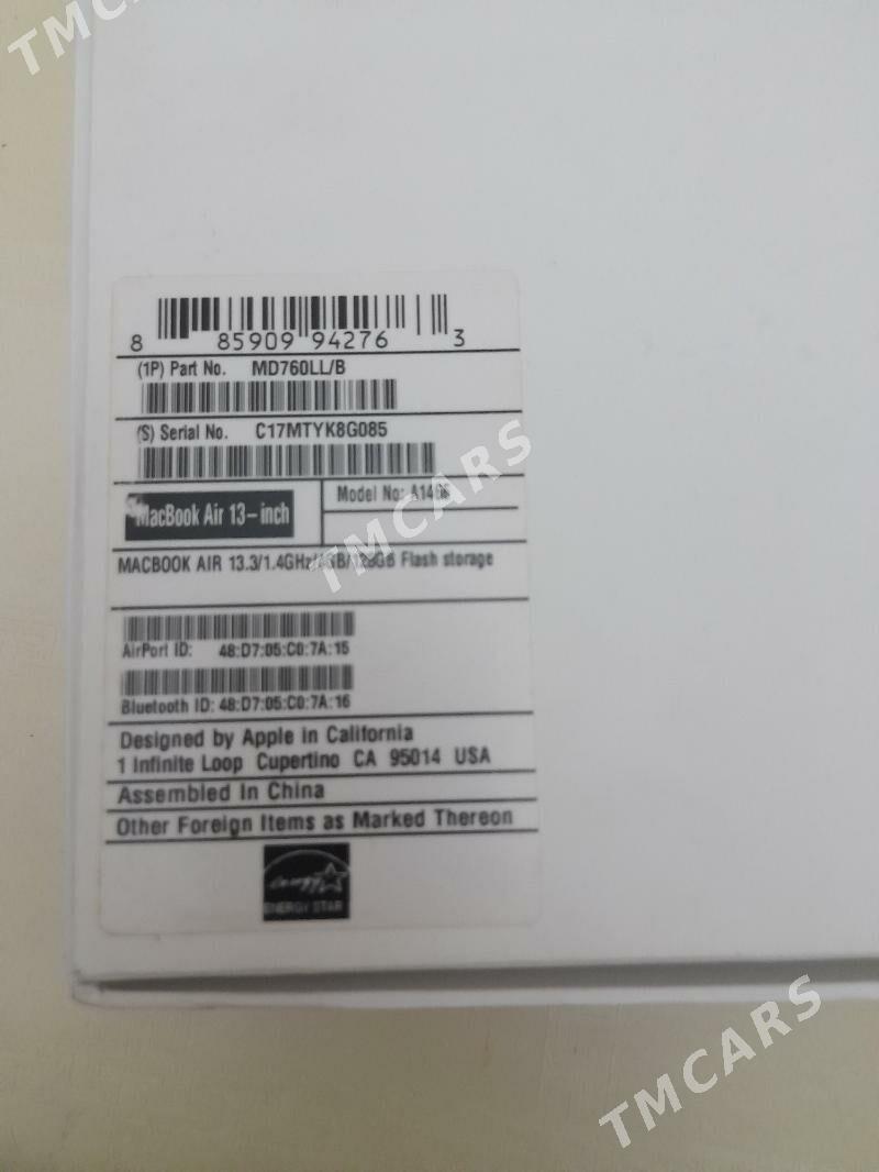 Macbook air 13 - Ашхабад - img 2