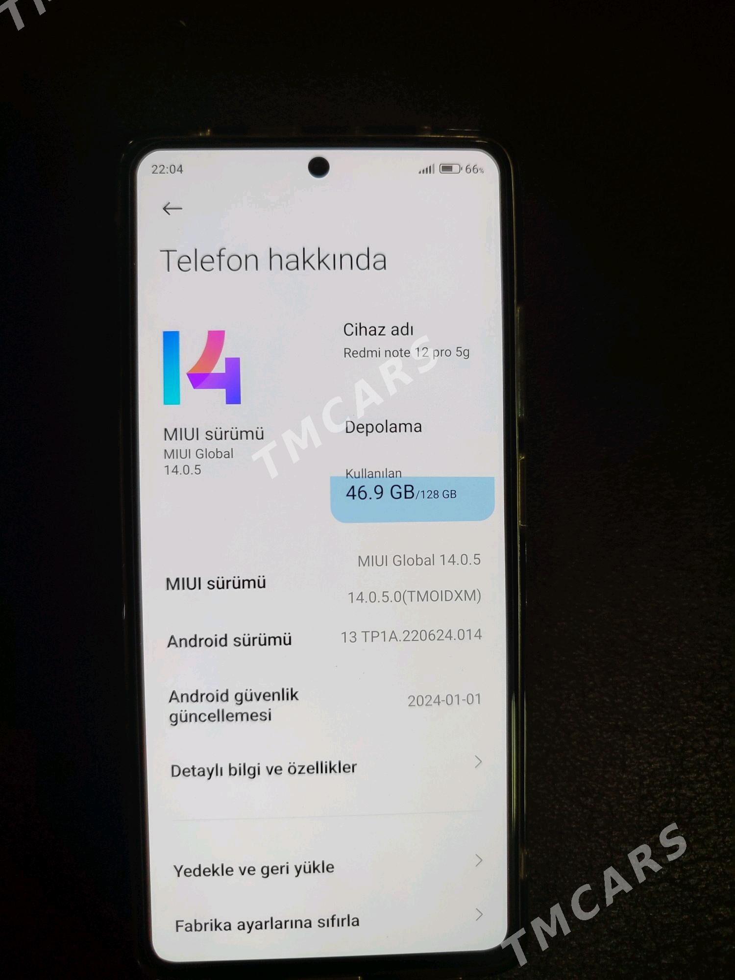 redmi note 12 pro 5g - Туркменабат - img 4