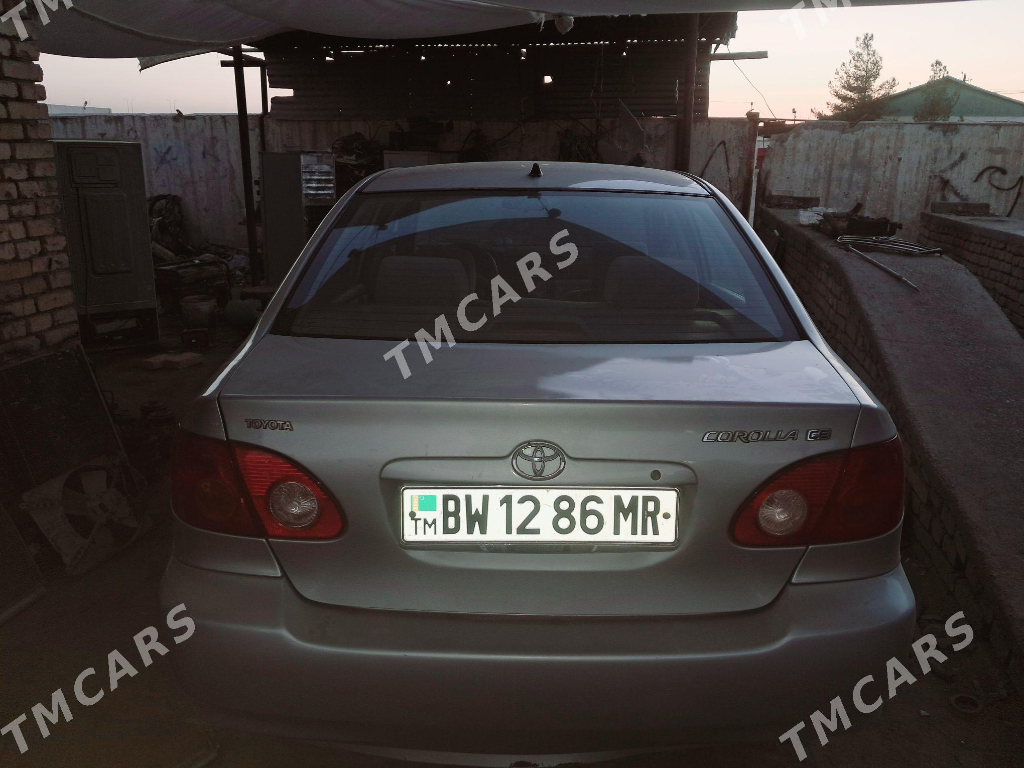 Toyota Corolla 2003 - 80 000 TMT - Байрамали - img 4