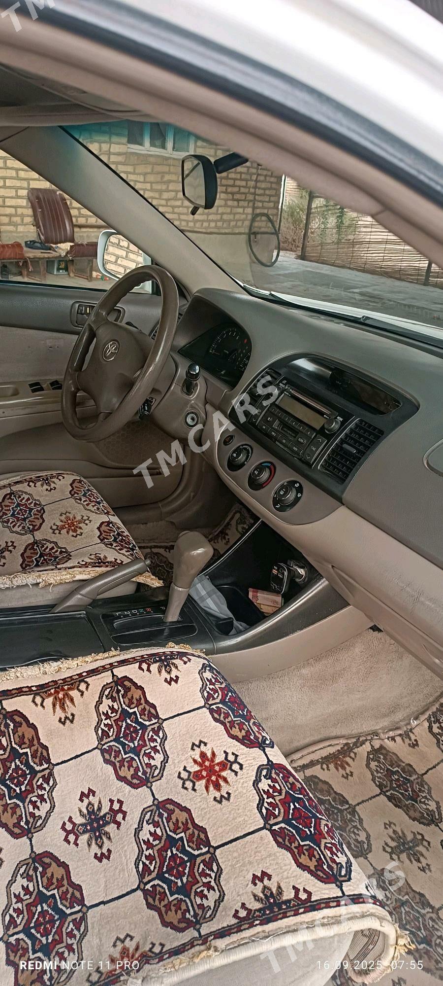 Toyota Camry 2002 - 145 000 TMT - Векильбазар - img 5