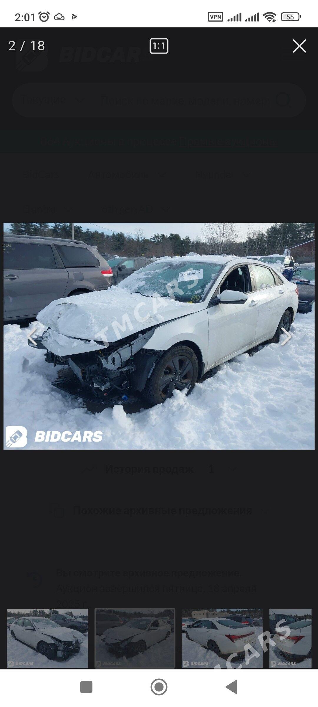 Hyundai Elantra 2022 - 265 000 TMT - Aşgabat - img 4