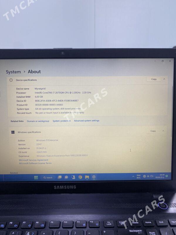 Samsung noutbook Laptop 17” i7 - Кëши - img 4