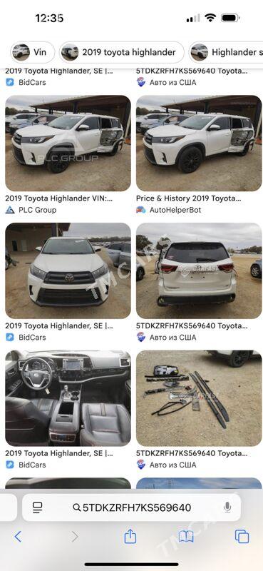 Toyota Highlander 2019 - 505 000 TMT - Aşgabat - img 10
