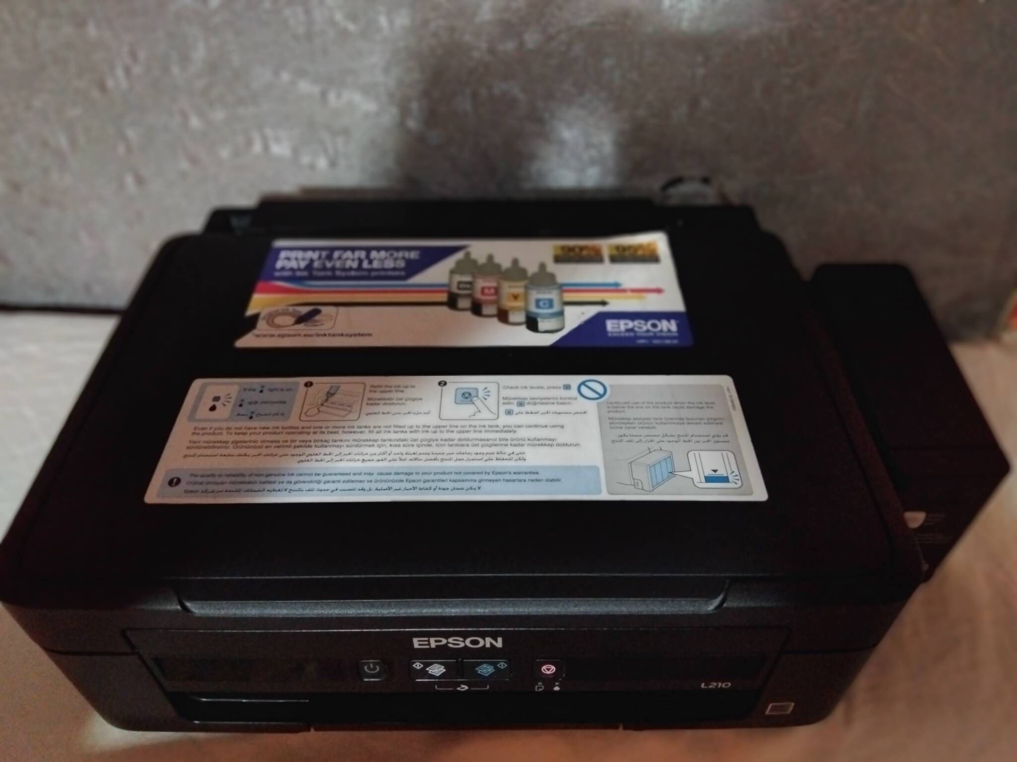 AMATLY EPSON L210 PRINTER  - Ашхабад - img 4
