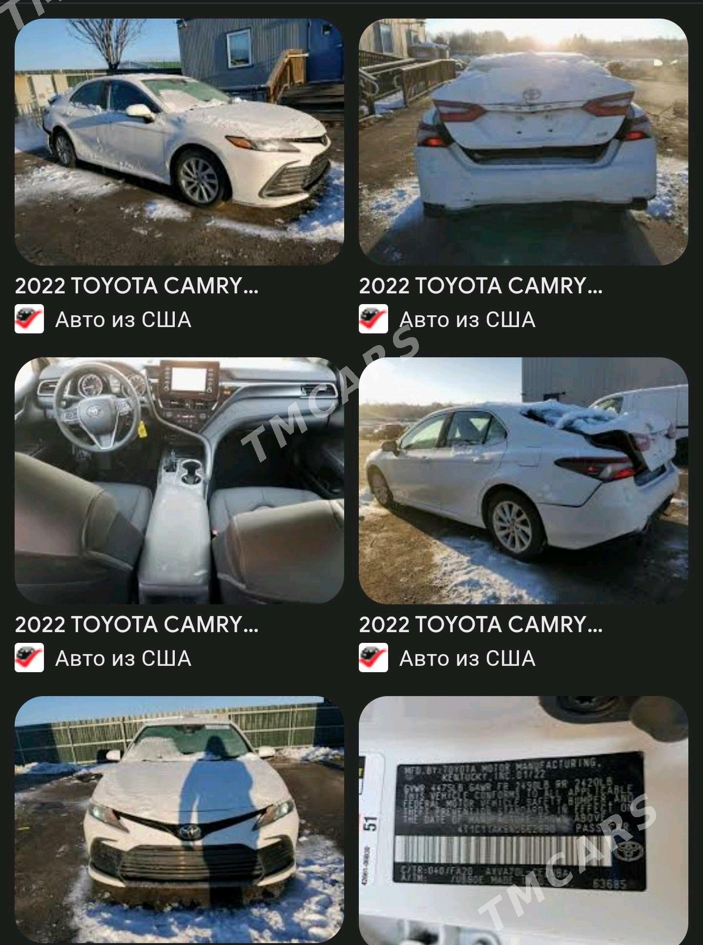 Toyota Camry 2022 - 345 000 TMT - Aşgabat - img 2