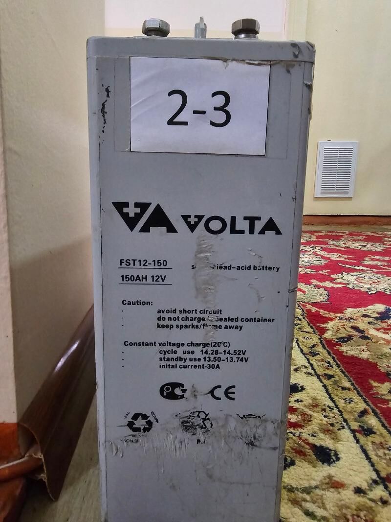 batarey батарей volta 150AH 12 1 000 TMT - Aşgabat - img 3