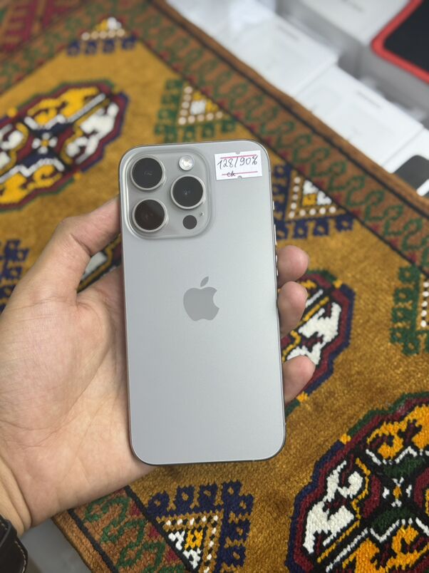 iPhone 15 pro 128gb 90% - Garaşsyzlygyň 15 ýyllygy Söwda Merkezi - img 2