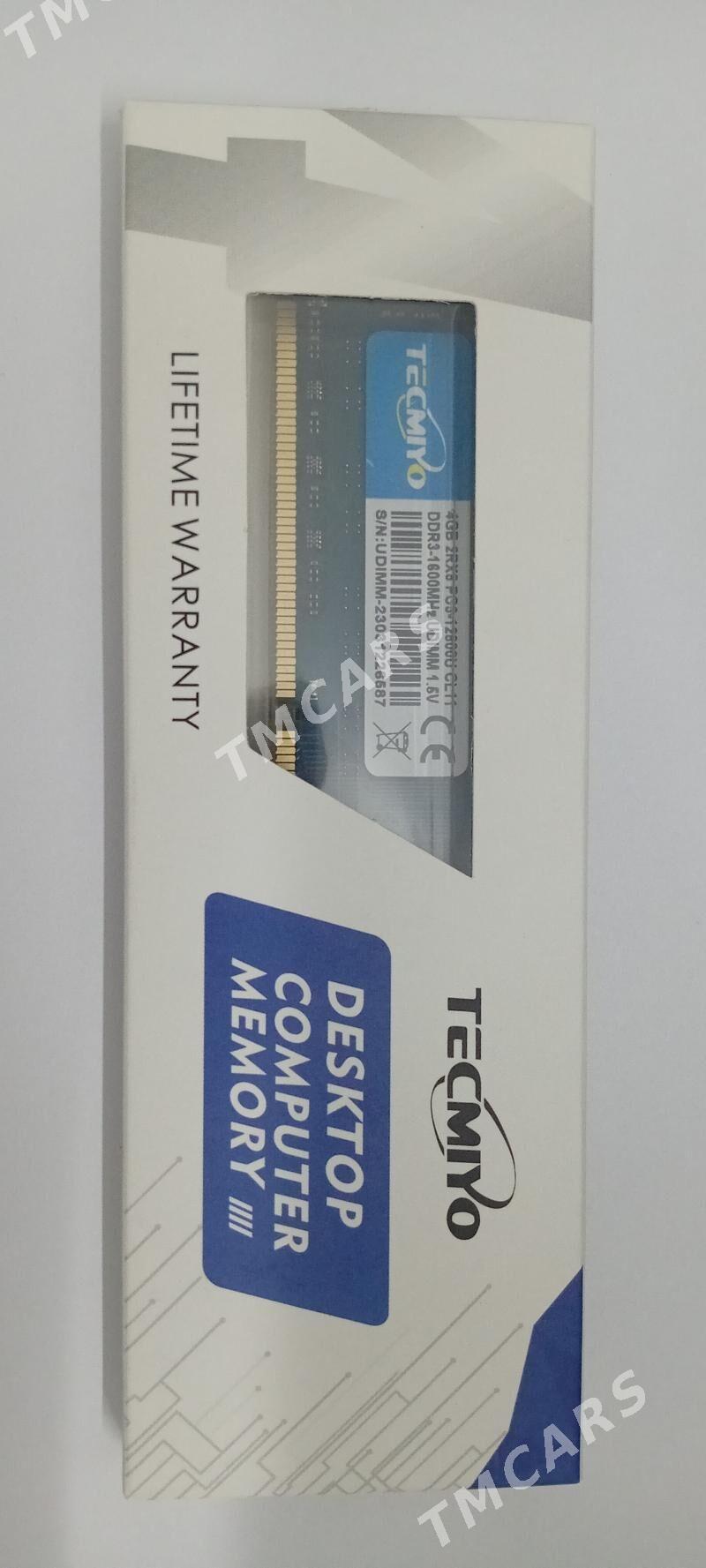 RAM 4GB DDR3 - Дашогуз - img 2