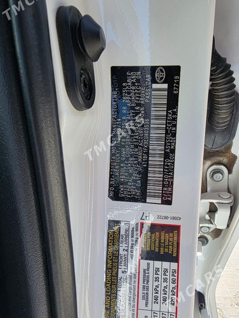 Toyota Camry 2014 - 270 000 TMT - Gyzylarbat - img 8
