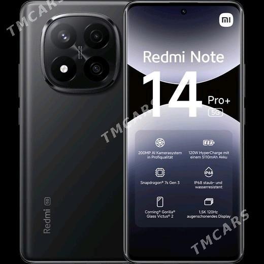 KREDIT 6AY REDMI NOTE 14PRO+ - Ашхабад - img 3