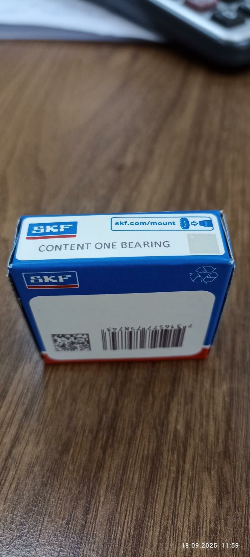 SKF EXPLORER 6203-2Z 50 TMT - Ашхабад - img 2