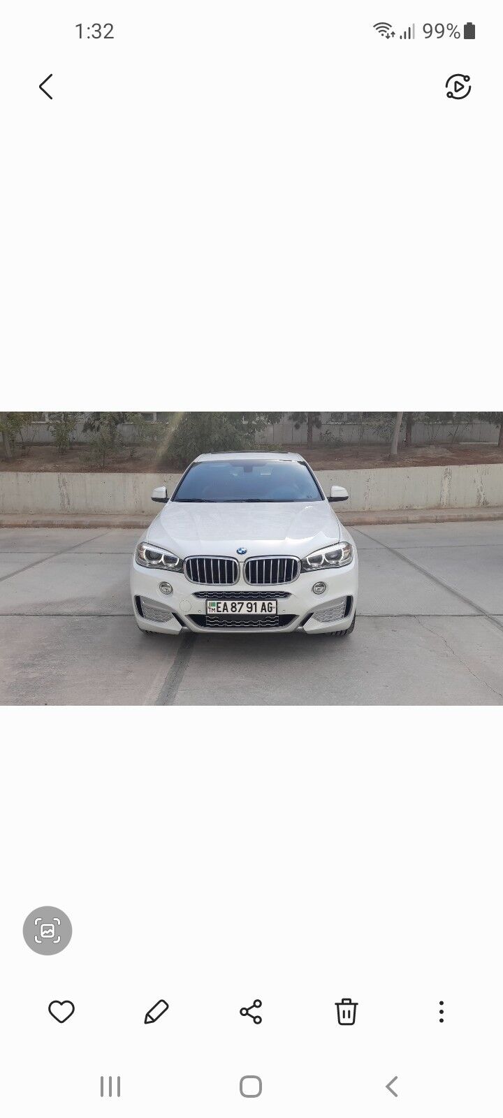 BMW X6 2017 - 660 000 TMT - Köşi - img 6