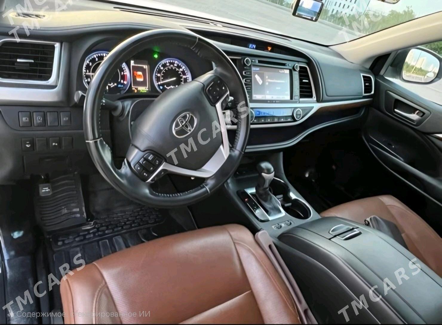 Toyota Highlander 2019 - 700 000 TMT - Ашхабад - img 3