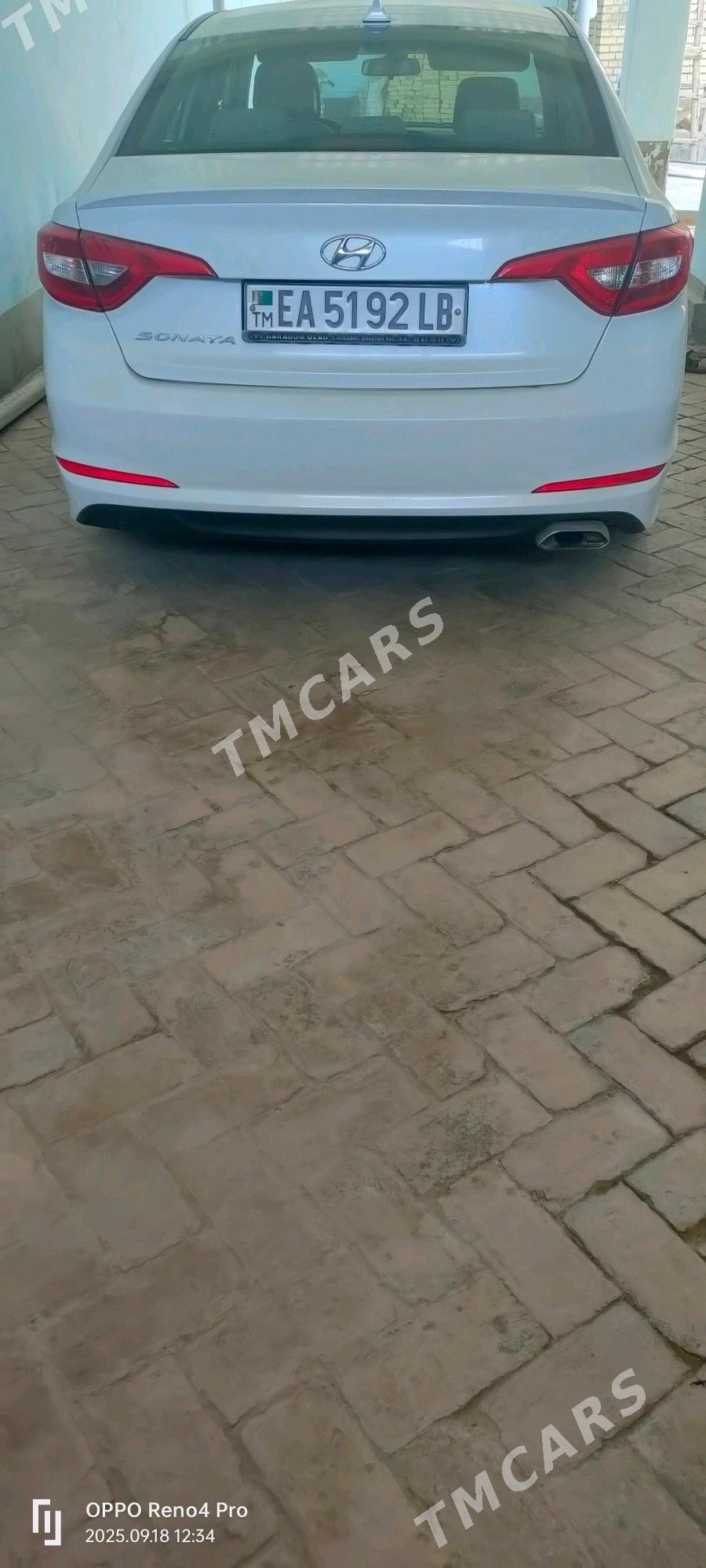Hyundai Sonata 2016 - 170 000 TMT - Керки - img 2