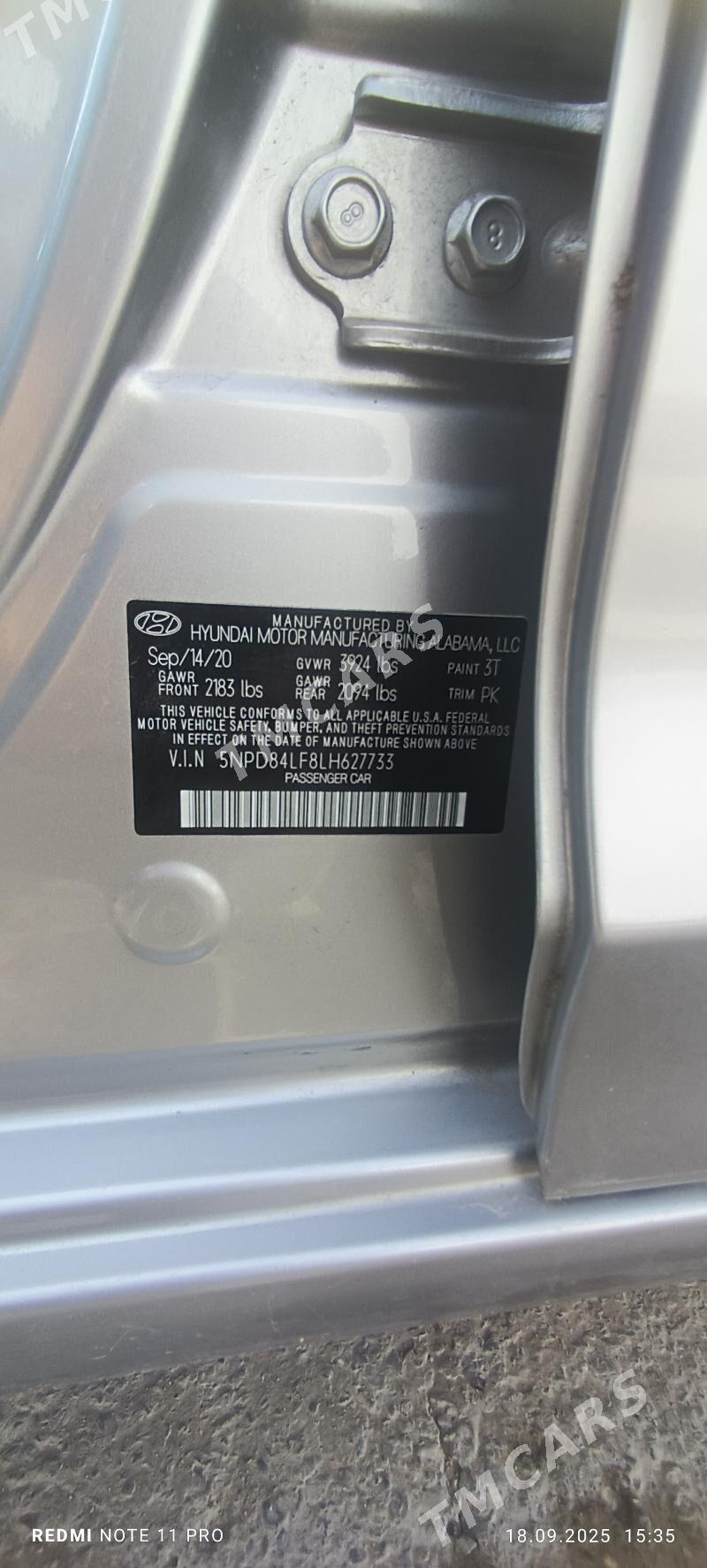 Hyundai Elantra 2020 - 210 000 TMT - Мары - img 7