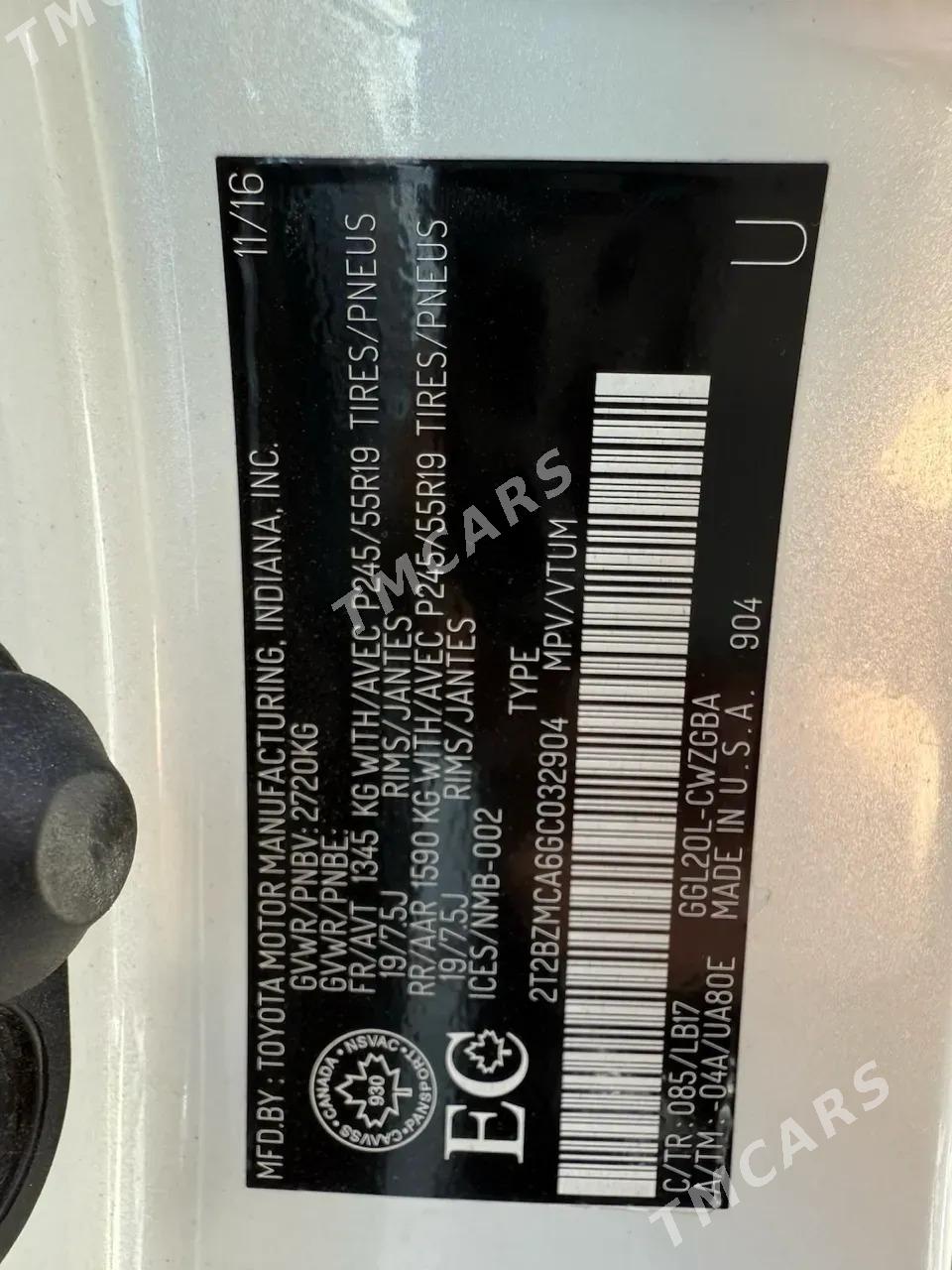 Lexus RX 350 2017 - 450 000 TMT - Türkmenabat - img 10