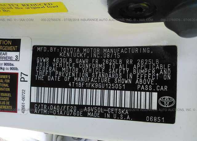 Toyota Camry 2015 - 260 000 TMT - Туркменабат - img 9