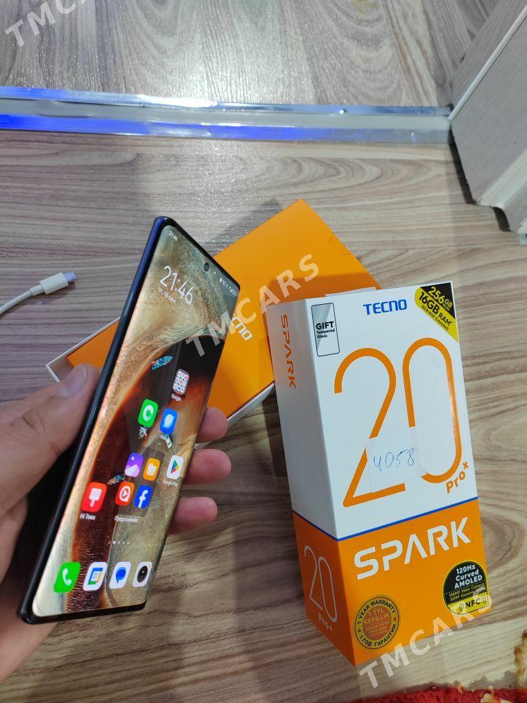 Tecno Spark 20 pro plus 8/256 - Балканабат - img 3