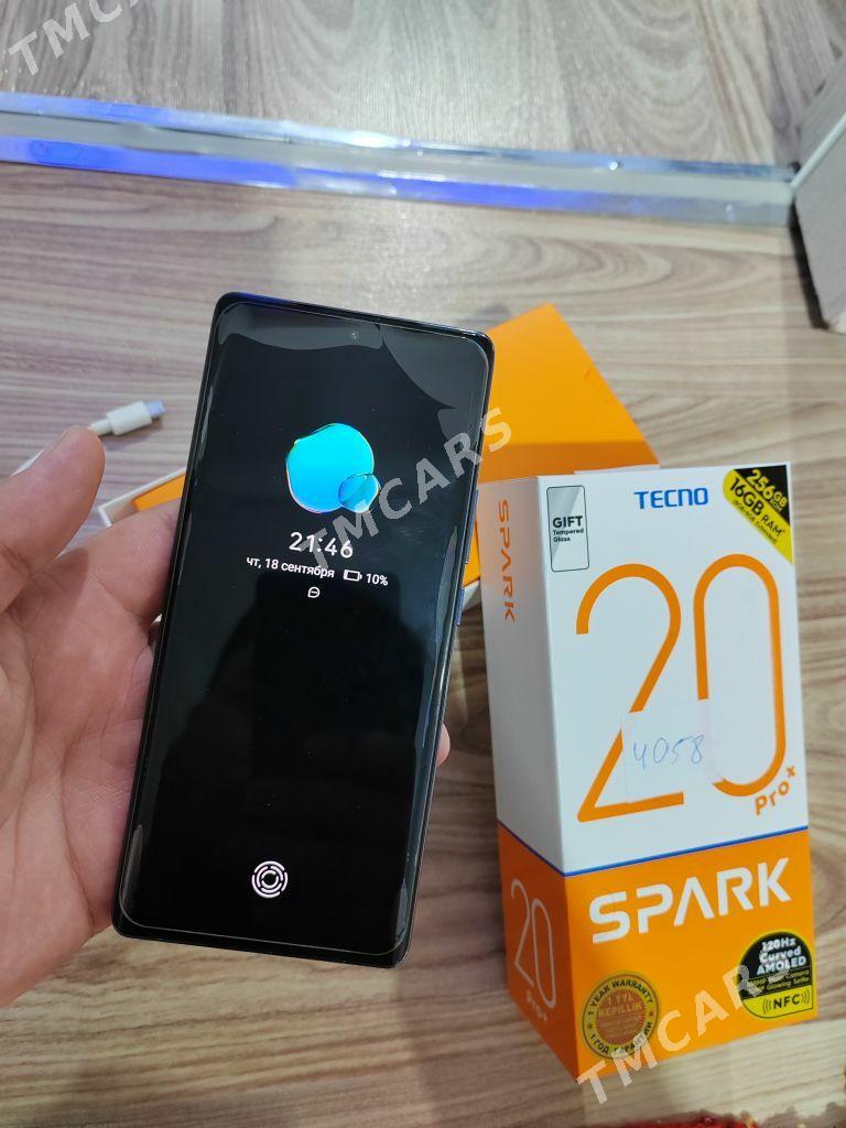 Tecno Spark 20 pro plus 8/256 - Балканабат - img 2