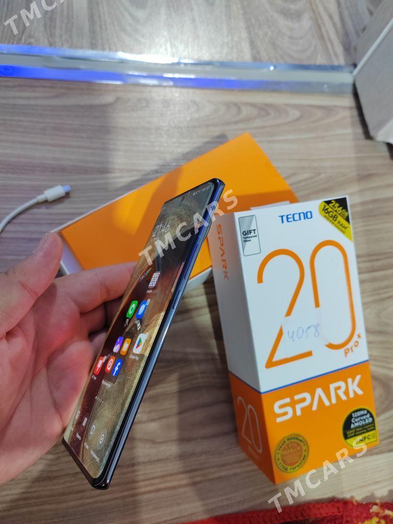 Tecno Spark 20 pro plus 8/256 - Балканабат - img 4
