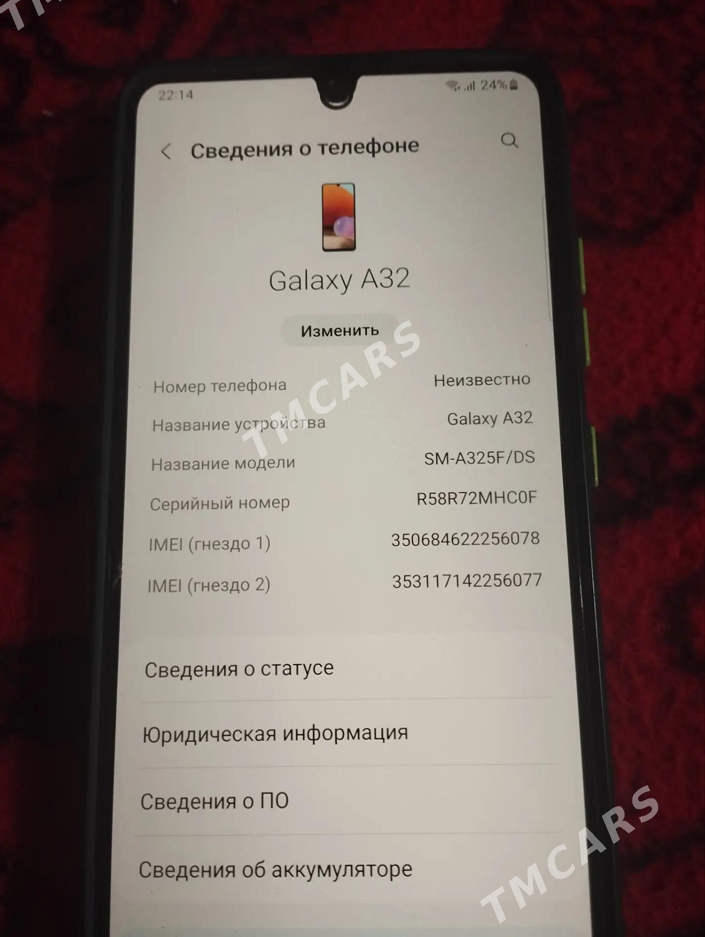 samsung a32 4/64 - Мары - img 2