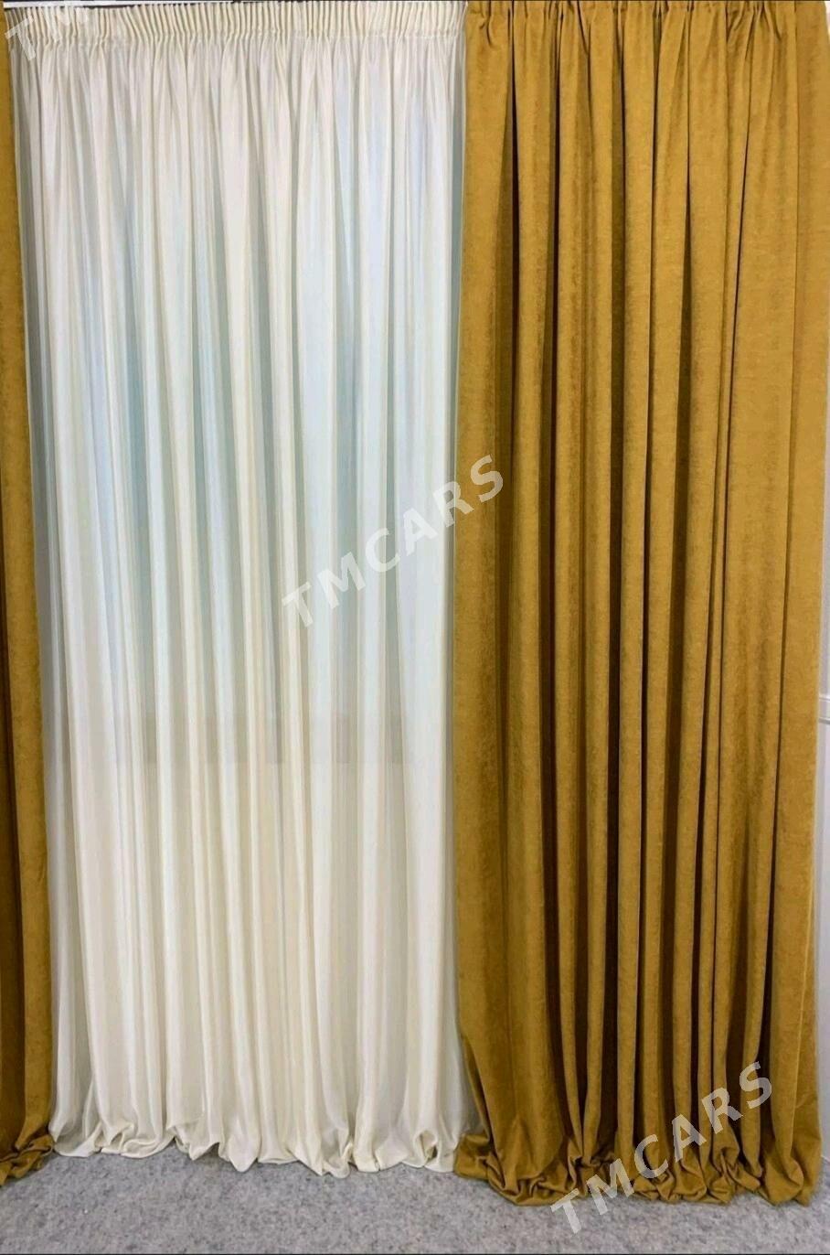 Тюли белые, песочные, шторы - 11 мкр - img 3