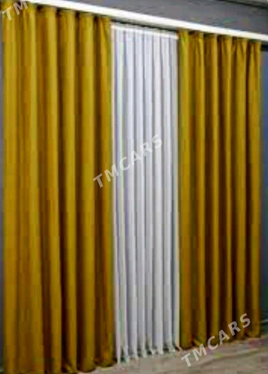 Тюли белые, песочные, шторы - 11 мкр - img 2