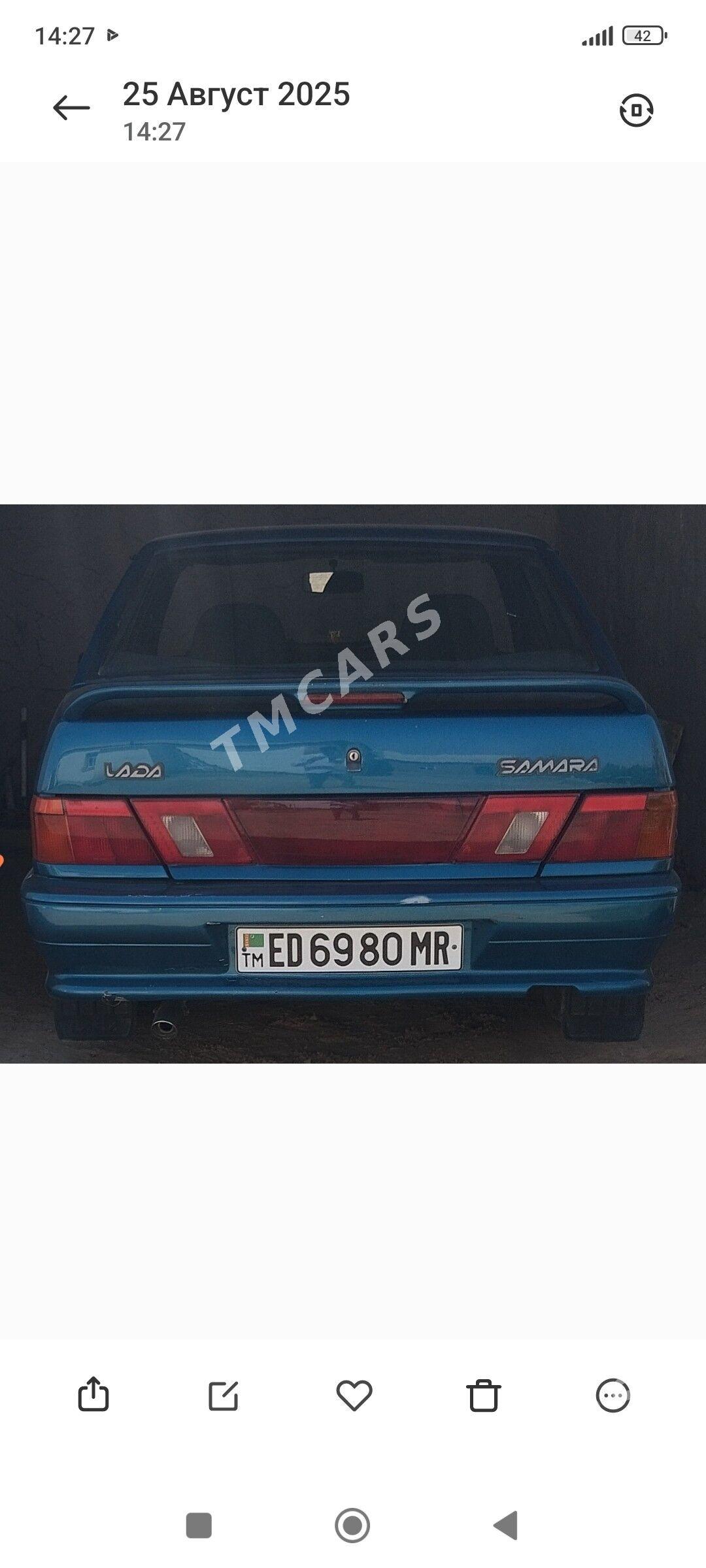Lada 2115 2001 - 45 000 TMT - Тагтабазар - img 5