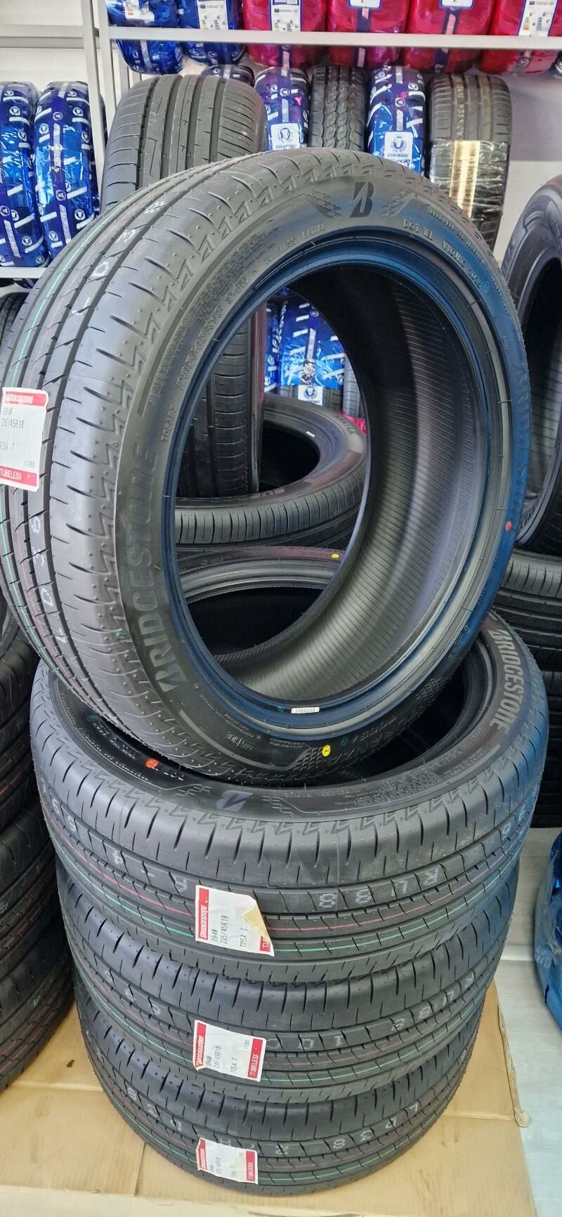 TEKER BRIDGESTONE 235/45/18 ✅️ 2 480 TMT - Гаудан "В" - img 2