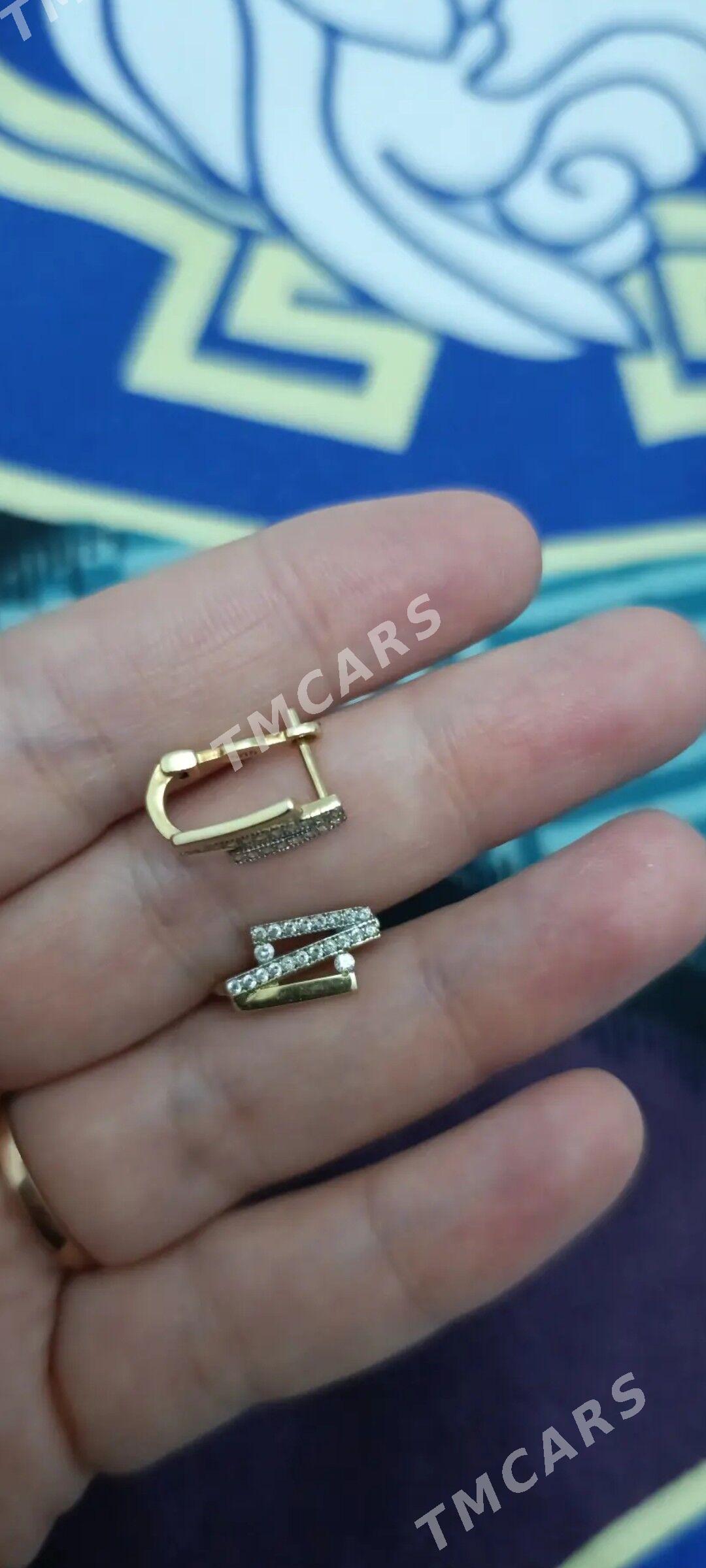 Золотые серьги 585 altyn - 1 мкр - img 6