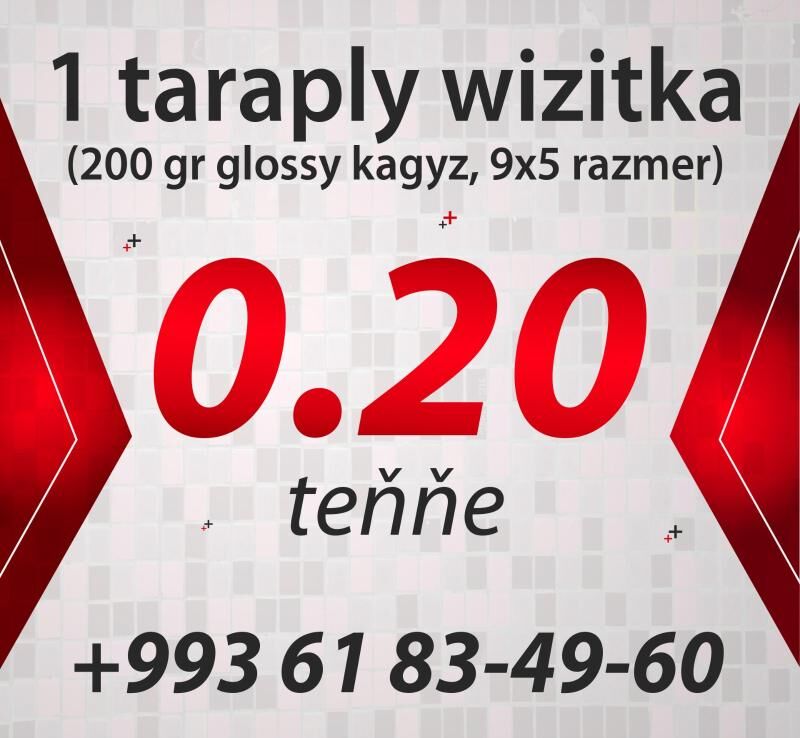 Amatly wizitka,flayer, reklama - Ашхабад - img 9
