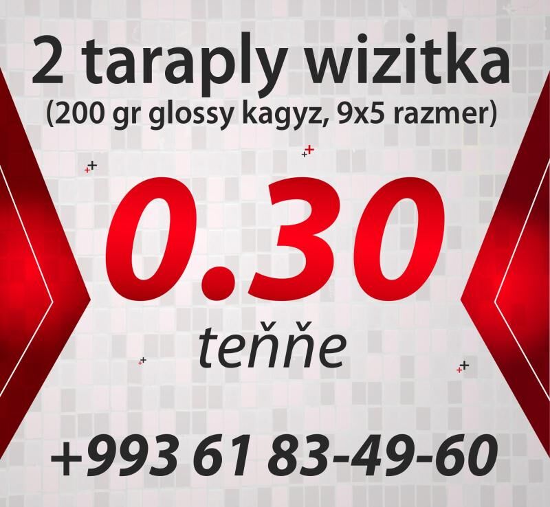 Amatly wizitka,flayer, reklama - Ашхабад - img 10