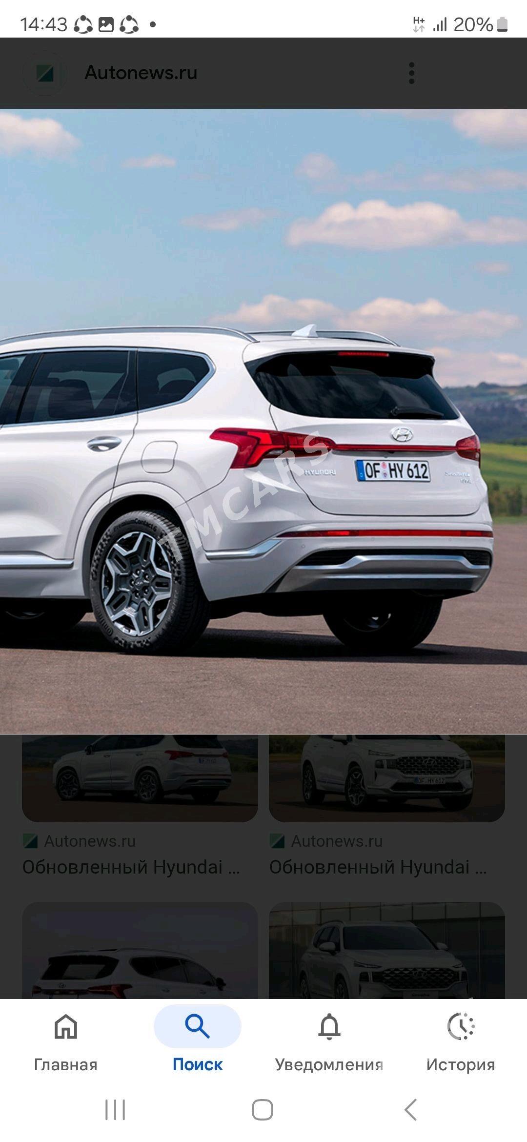 Hyundai Santa Fe 2022 - 440 000 TMT - Aşgabat - img 9