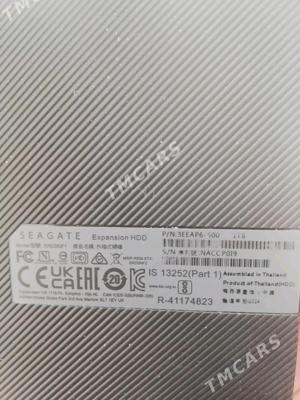 Внеш жесткий диск Seagate 1t - Aşgabat - img 2