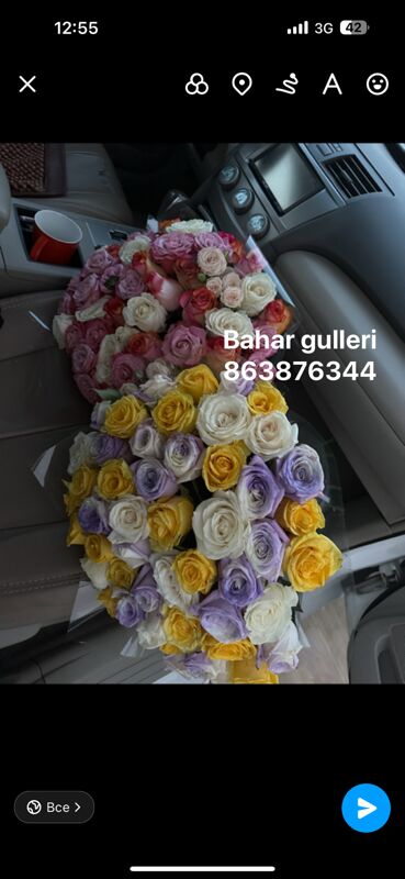 Roza gul,gulleri,gül, ayy,klub - 30 mkr - img 5