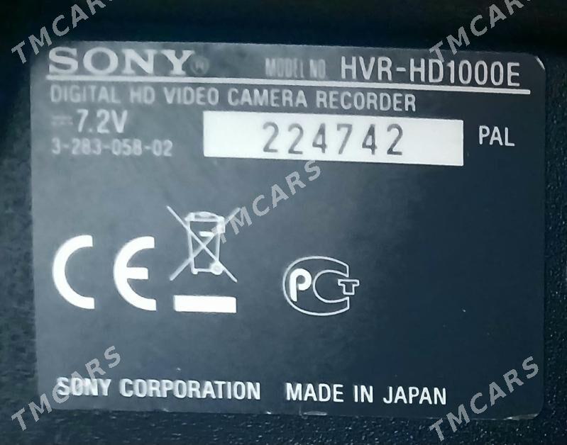 SONY HVR-HD1000E - Ашхабад - img 6