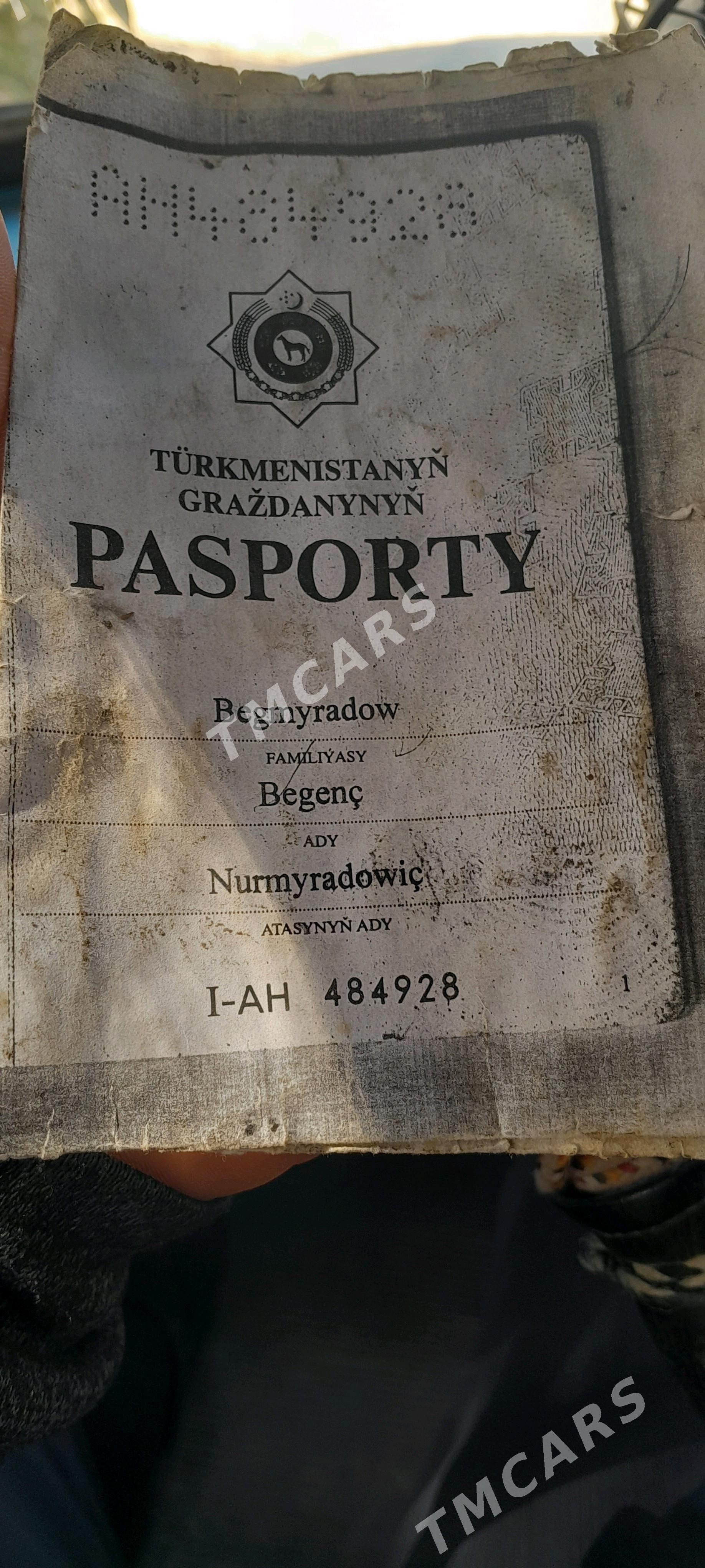pasport yitdi asgabat anew ara - Tejen - img 2