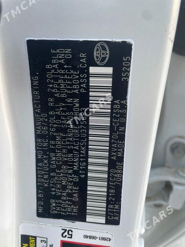 Toyota Camry 2020 - 300 000 TMT - Mary - img 4