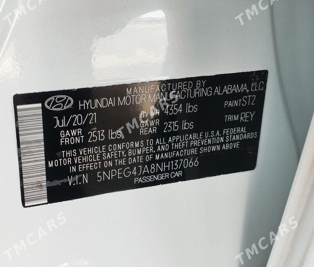 Hyundai Sonata 2021 - 260 000 TMT - Ашхабад - img 5
