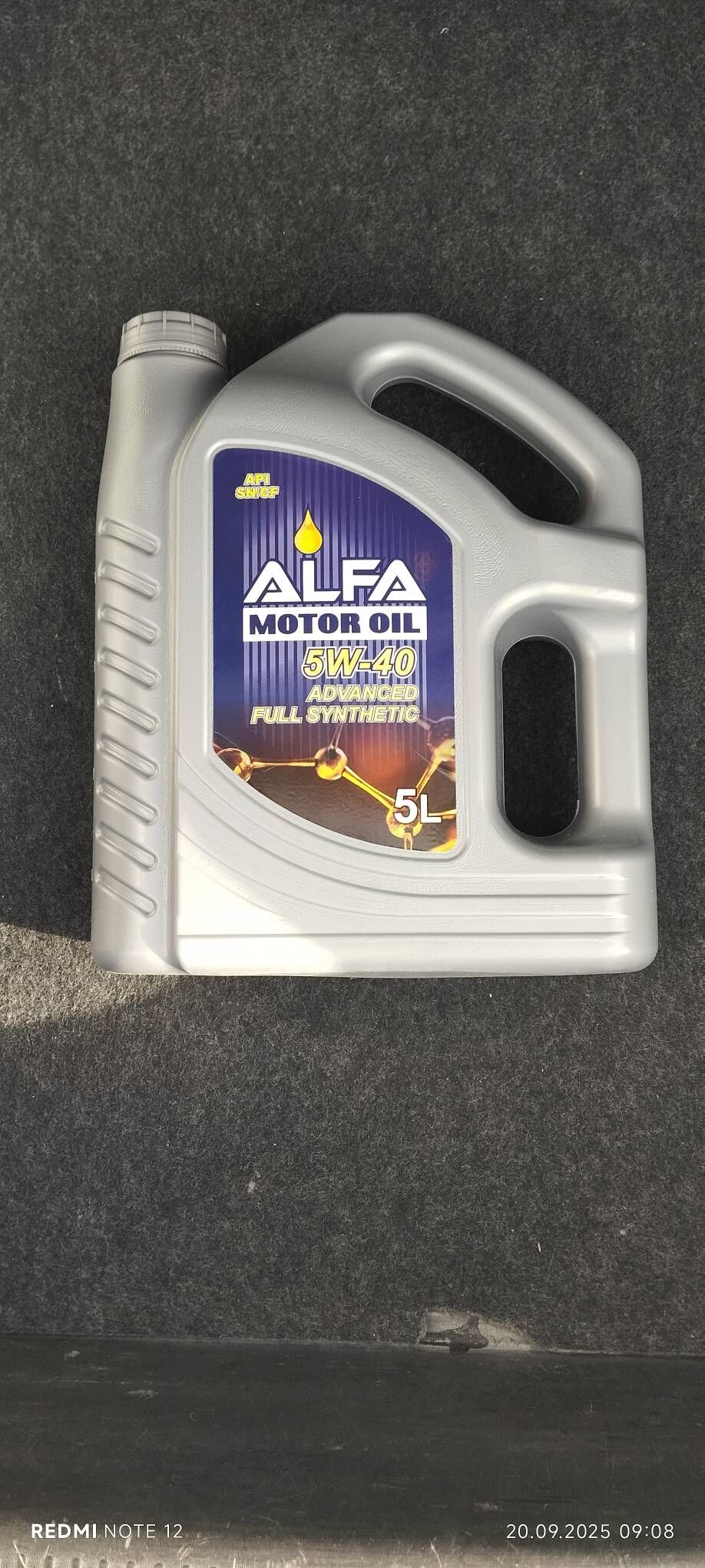 Alfa ýag 5w40 300 TMT - Мир 2 - img 2