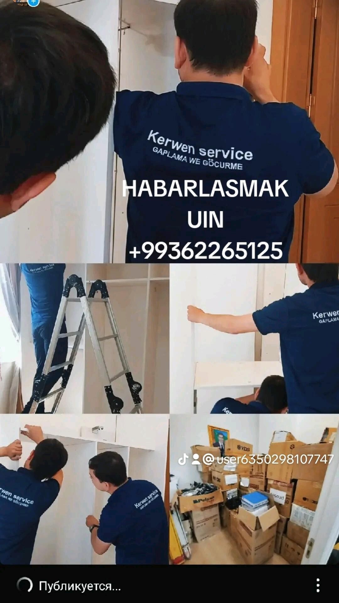 ГРУЗЧИКИ,GRUŞŞIK GÖÇÜRMEK HYZ - Aşgabat - img 5