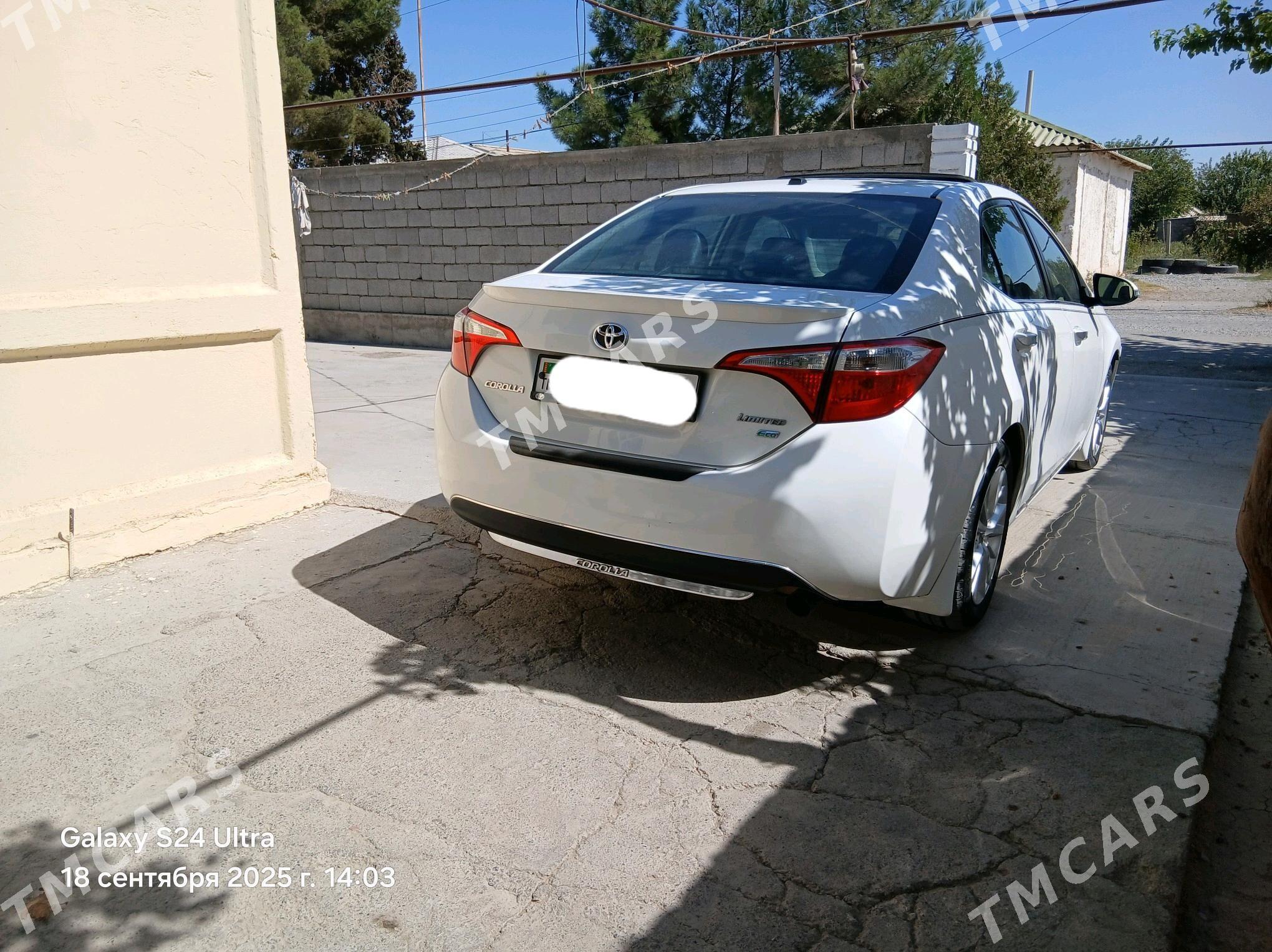 Toyota Corolla 2014 - 210 000 TMT - Arkadag - img 3