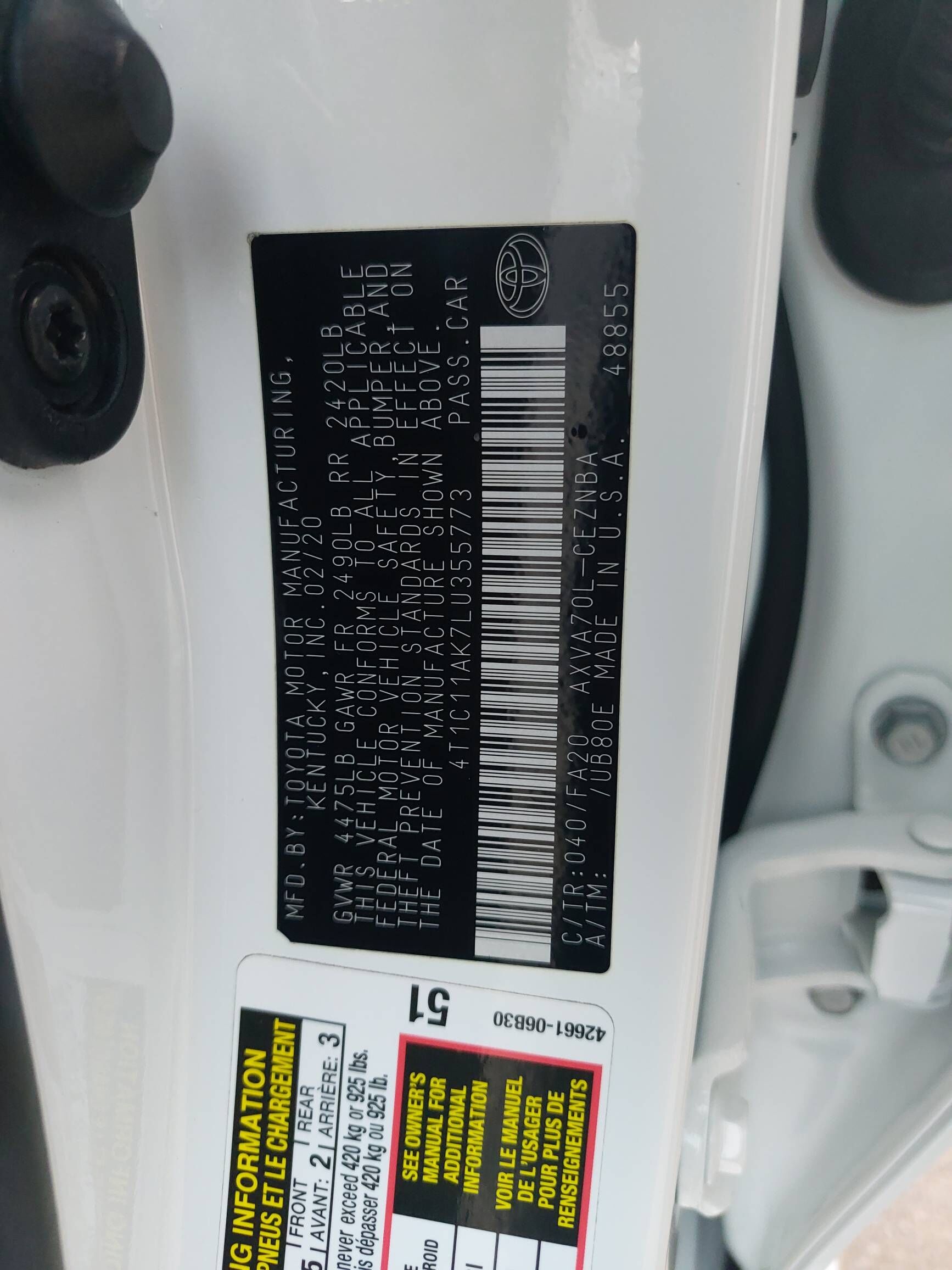 Toyota Camry 2020 - 325 000 TMT - Ашхабад - img 10