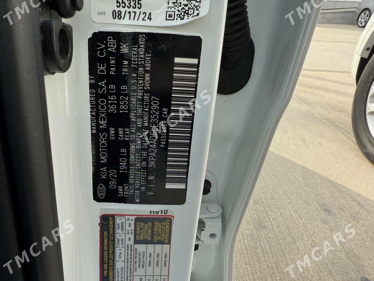 Kia Rio 2020 - 185 000 TMT - Olimpiýa şäherçesi - img 4