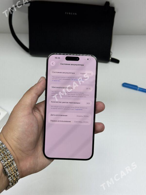 Iphone 15Pro Max 91% 256gb Z/A - Aşgabat - img 5