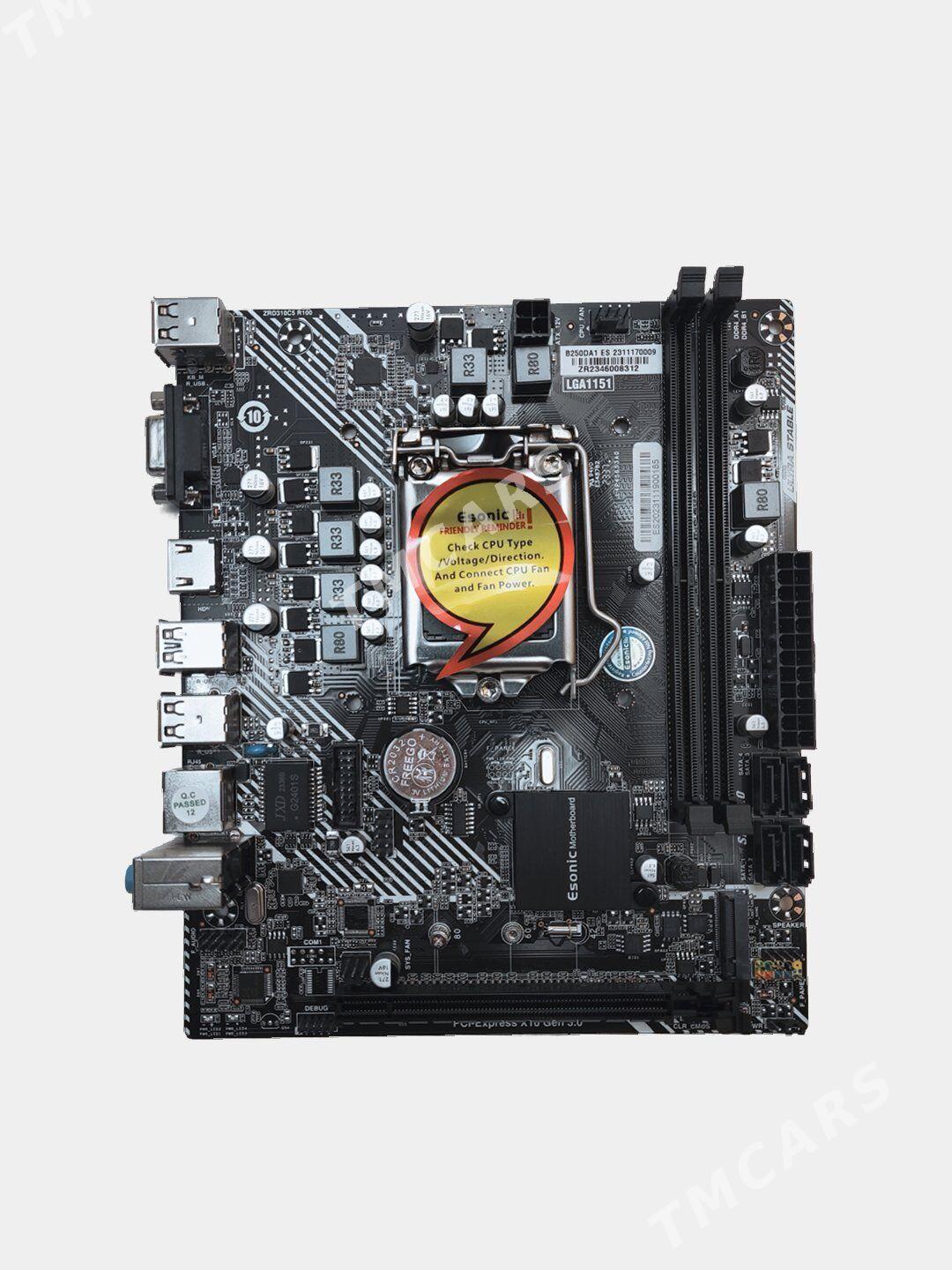 Plata b250+i5 6 gen+4gb ram - Ашхабад - img 2