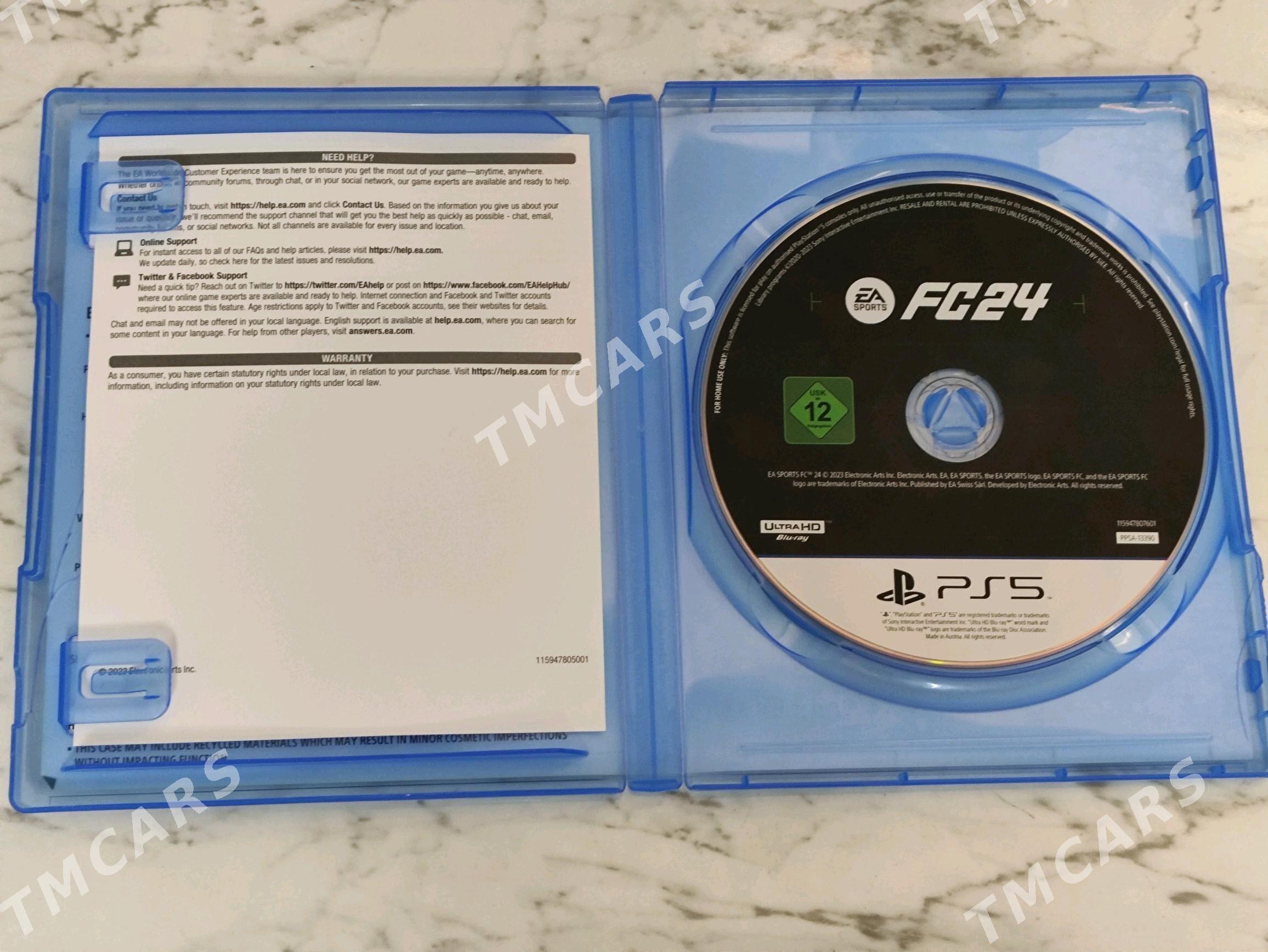 fc24 ps5 disk - Туркменабат - img 2