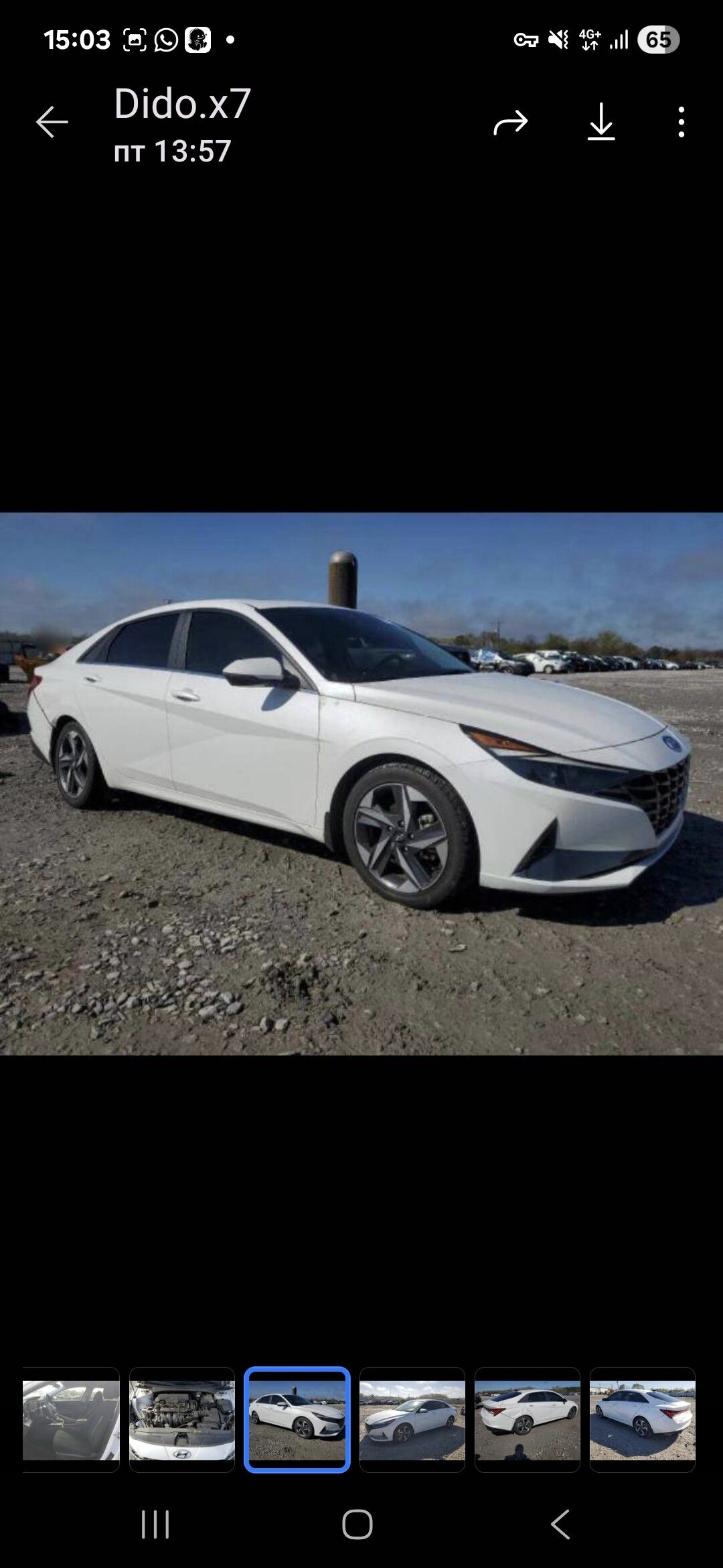 Hyundai Elantra 2022 - 295 000 TMT - Bedew - img 7