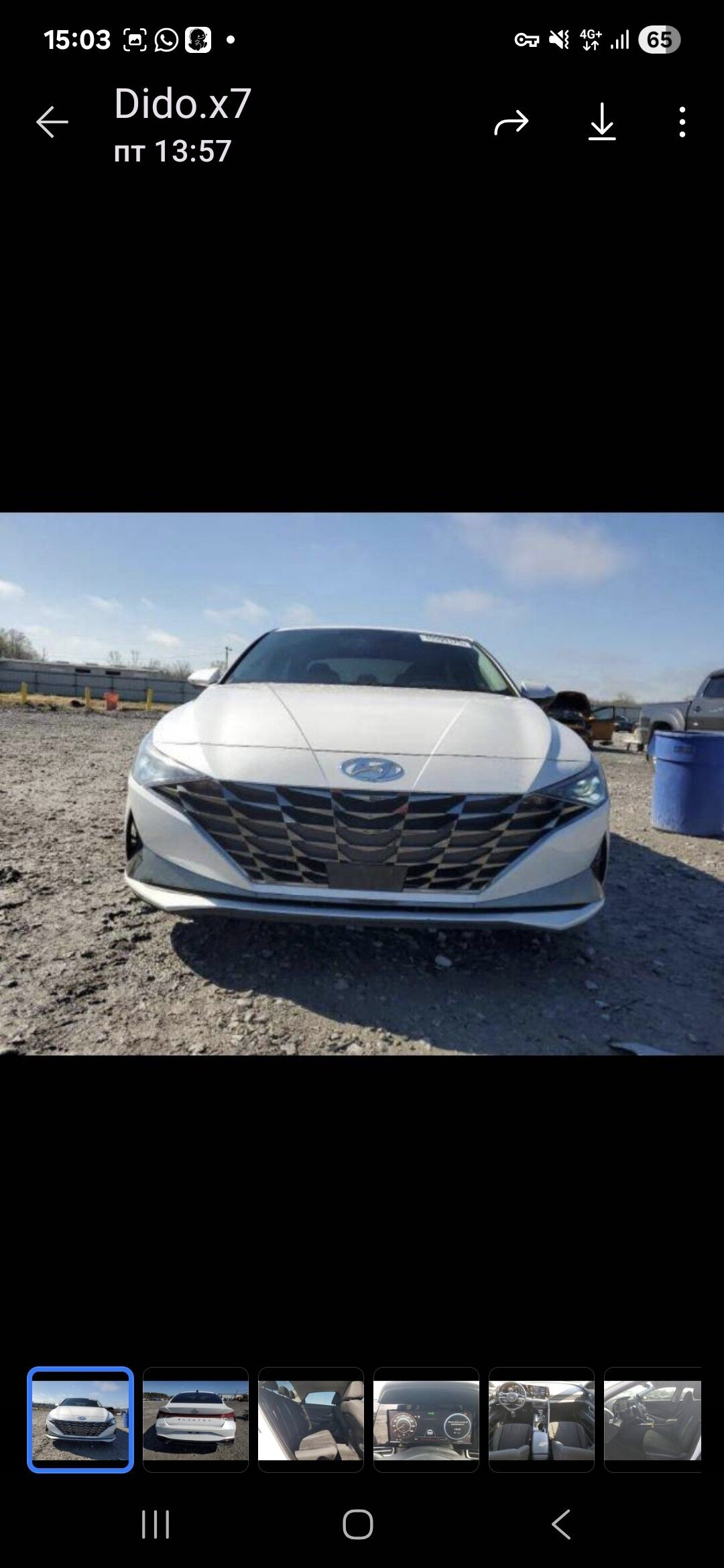 Hyundai Elantra 2022 - 295 000 TMT - Bedew - img 9