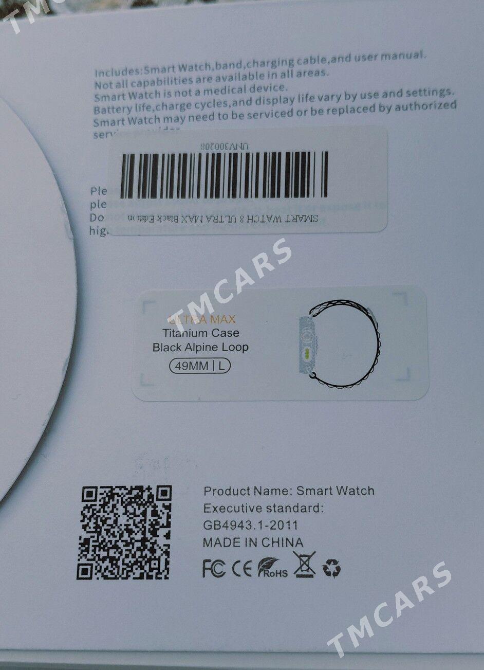 smart watch 8 ultra max - Ашхабад - img 2